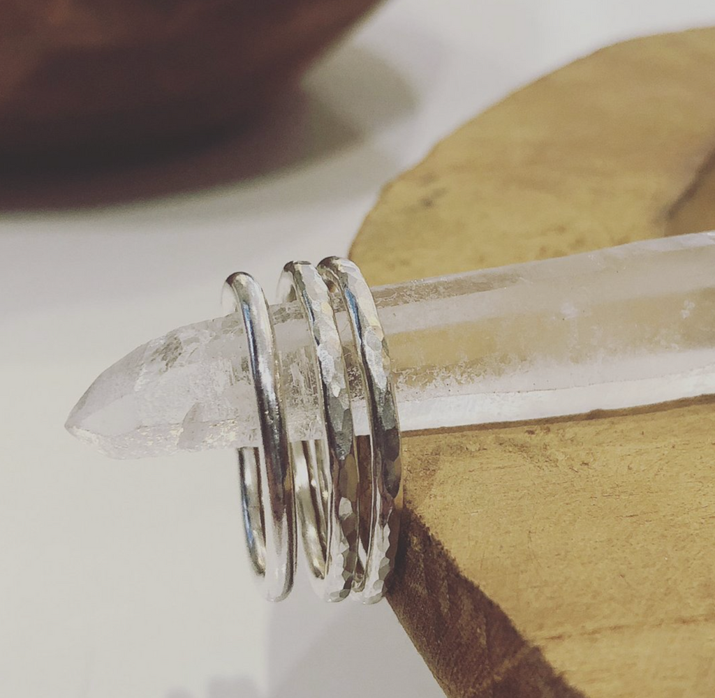 Recycled Silver Stacking Ring