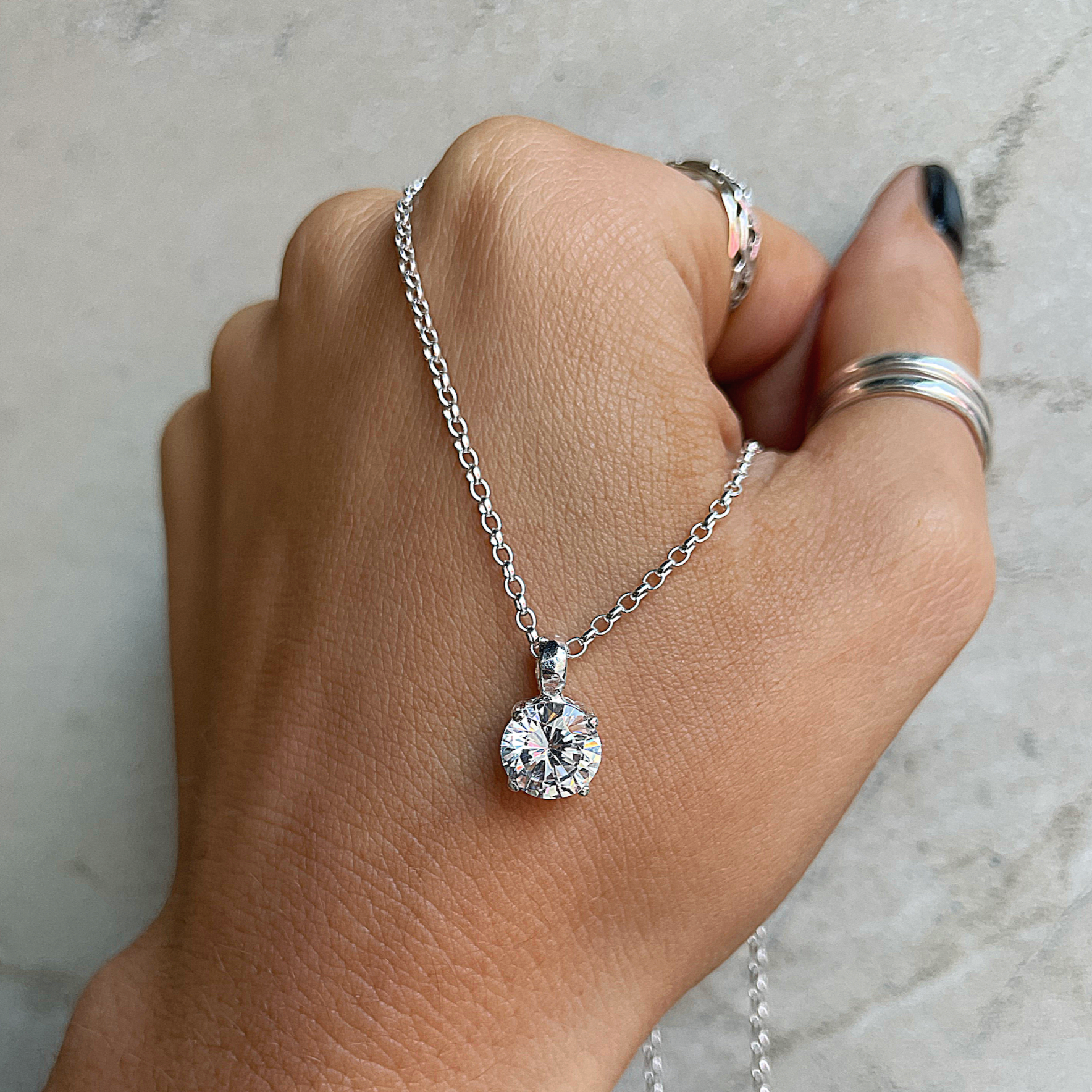 The Duchess Sterling Silver Necklace