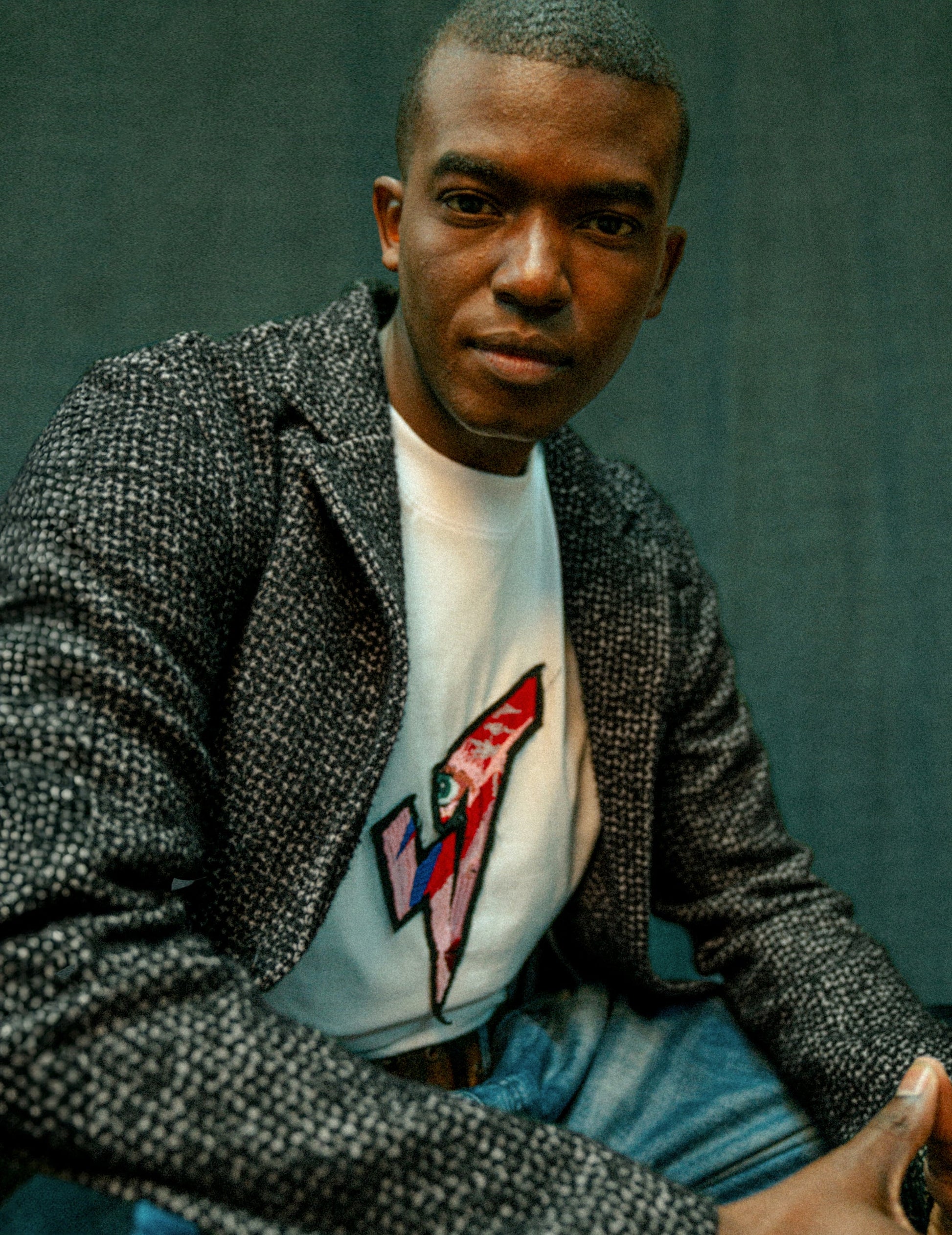 Silverstone Frock Coat Grey and White