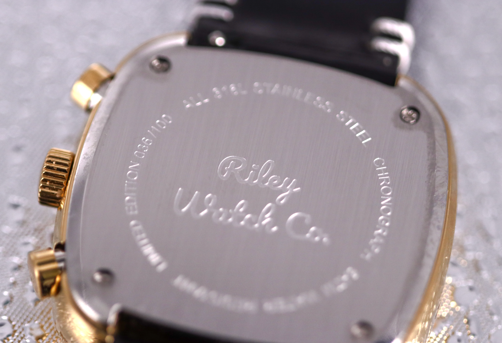 Scarface Chronograph Gold Watch Limited Edition