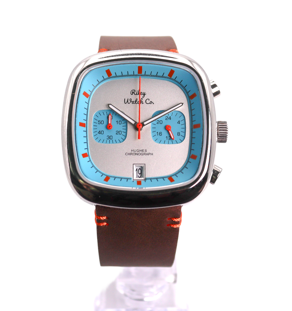 HH01 Chronograph Watch interface showing time display and controls