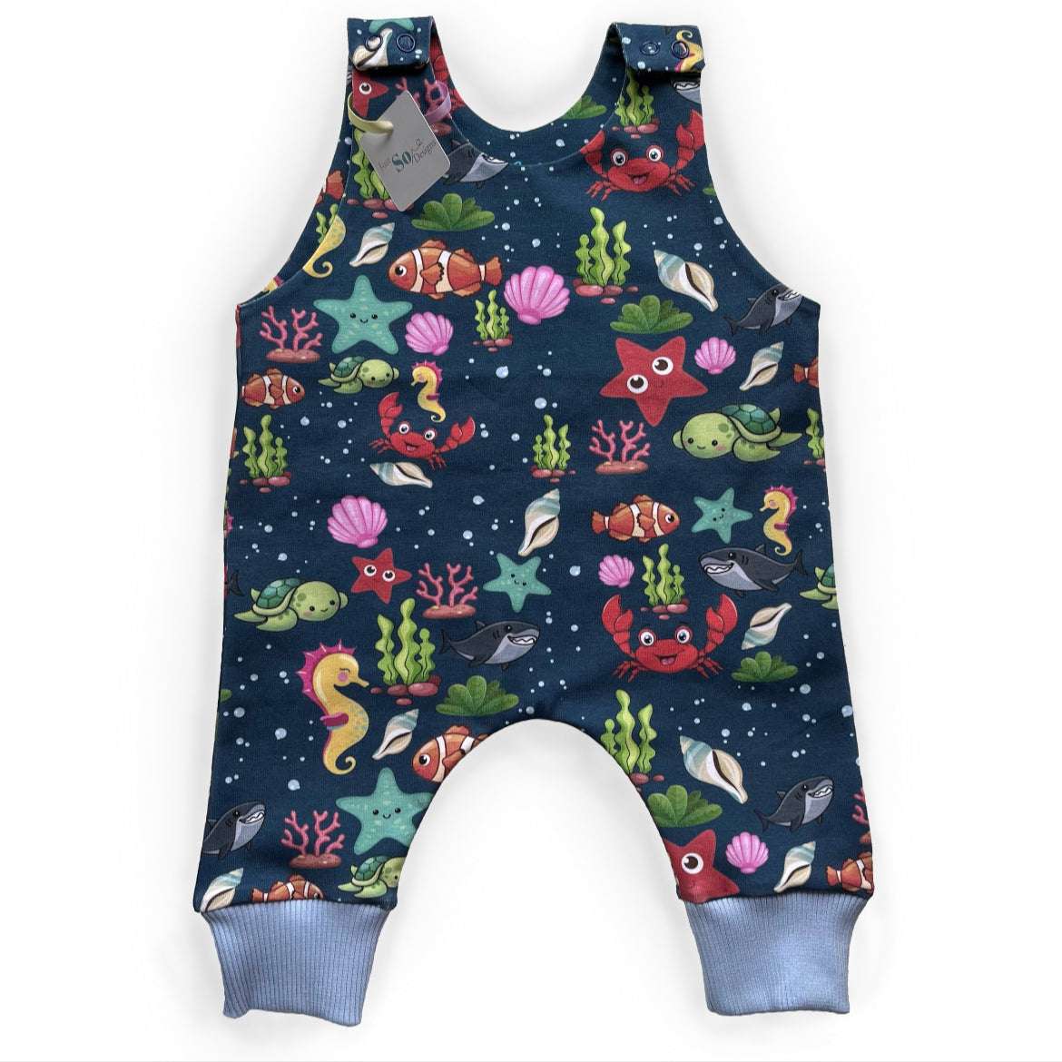 Underwater Sea Animal Romper for Kids
