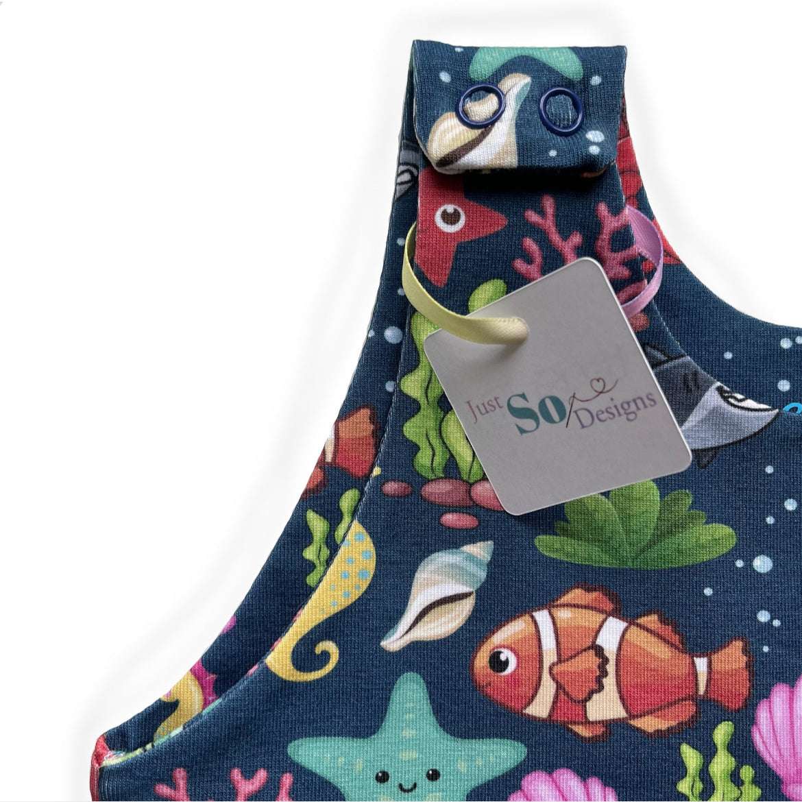 Underwater Sea Animal Romper for Kids