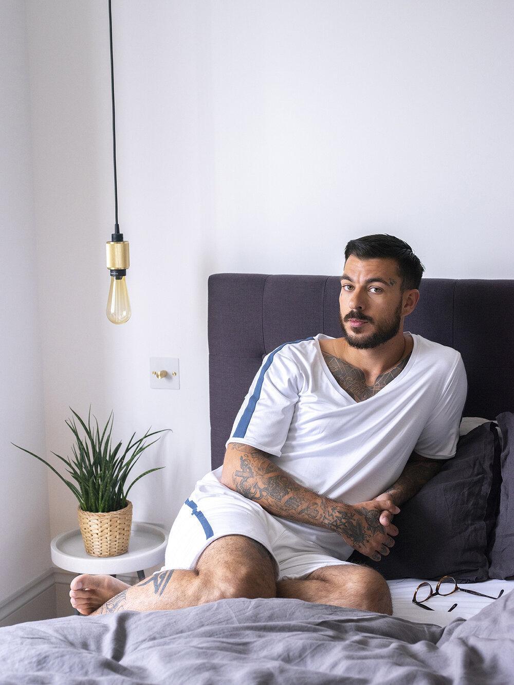 Sustainable Seaweed T-shirt and Shorts Set