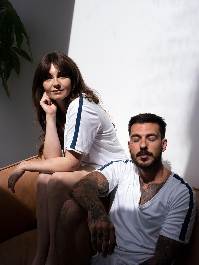 Sustainable Seaweed T-shirt and Shorts Set