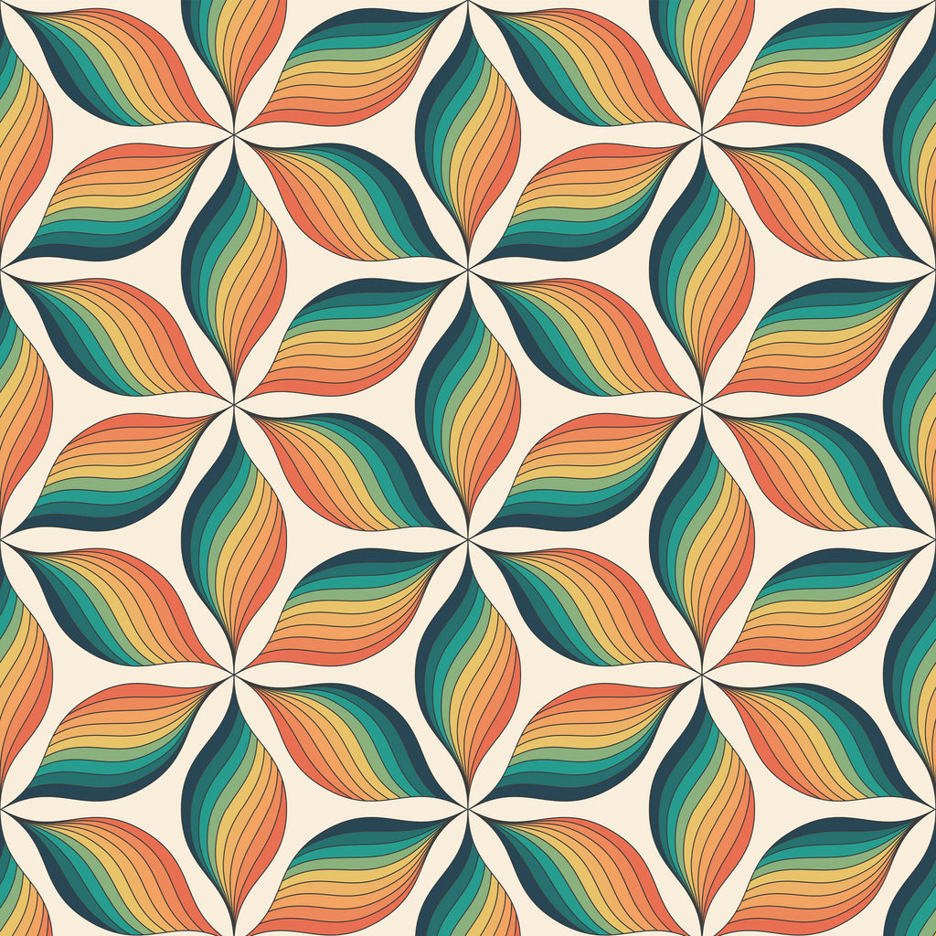 Selma Retro Geometric Pattern Cushion Cover