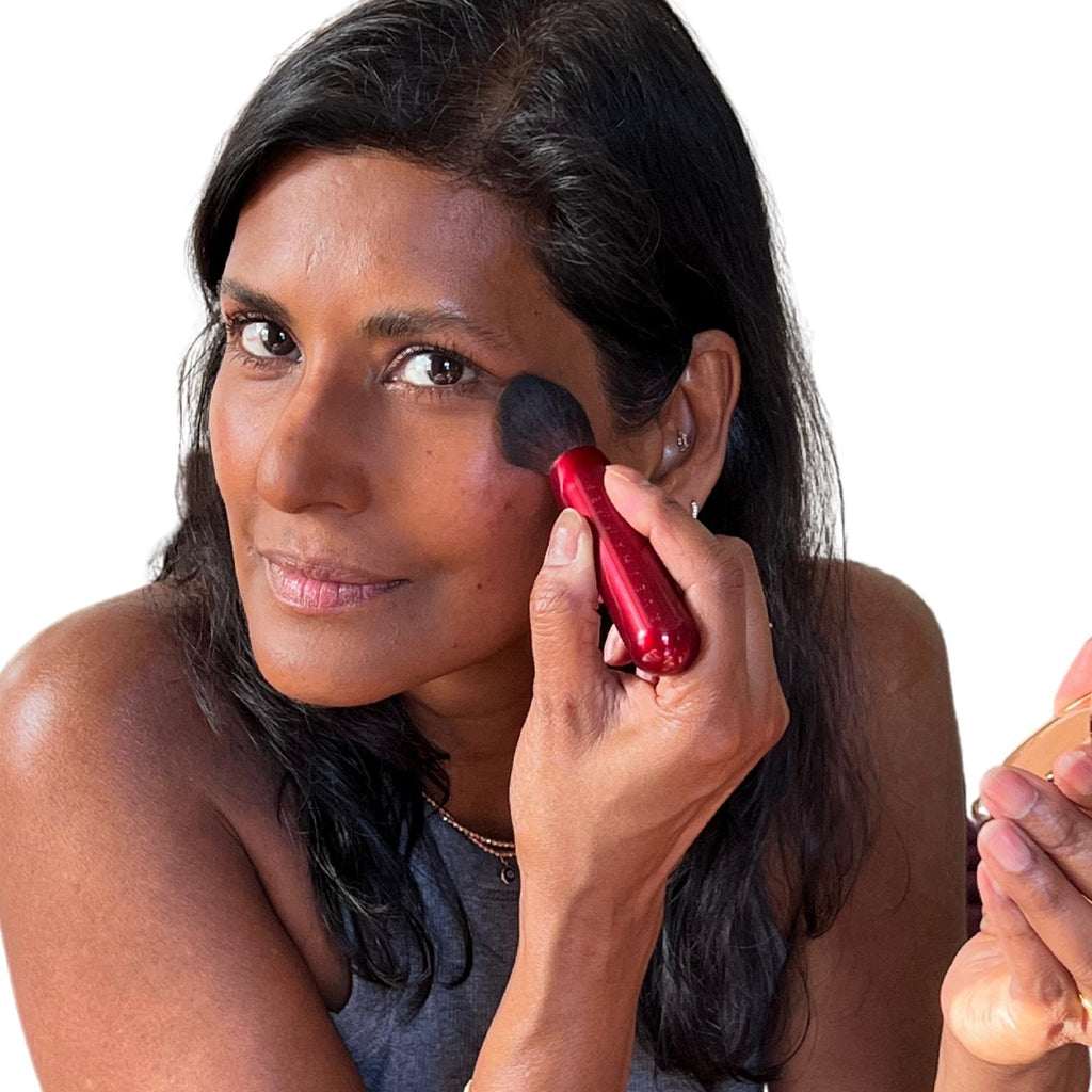 Face Brush for Blush, Bronze, Highlight and Powder