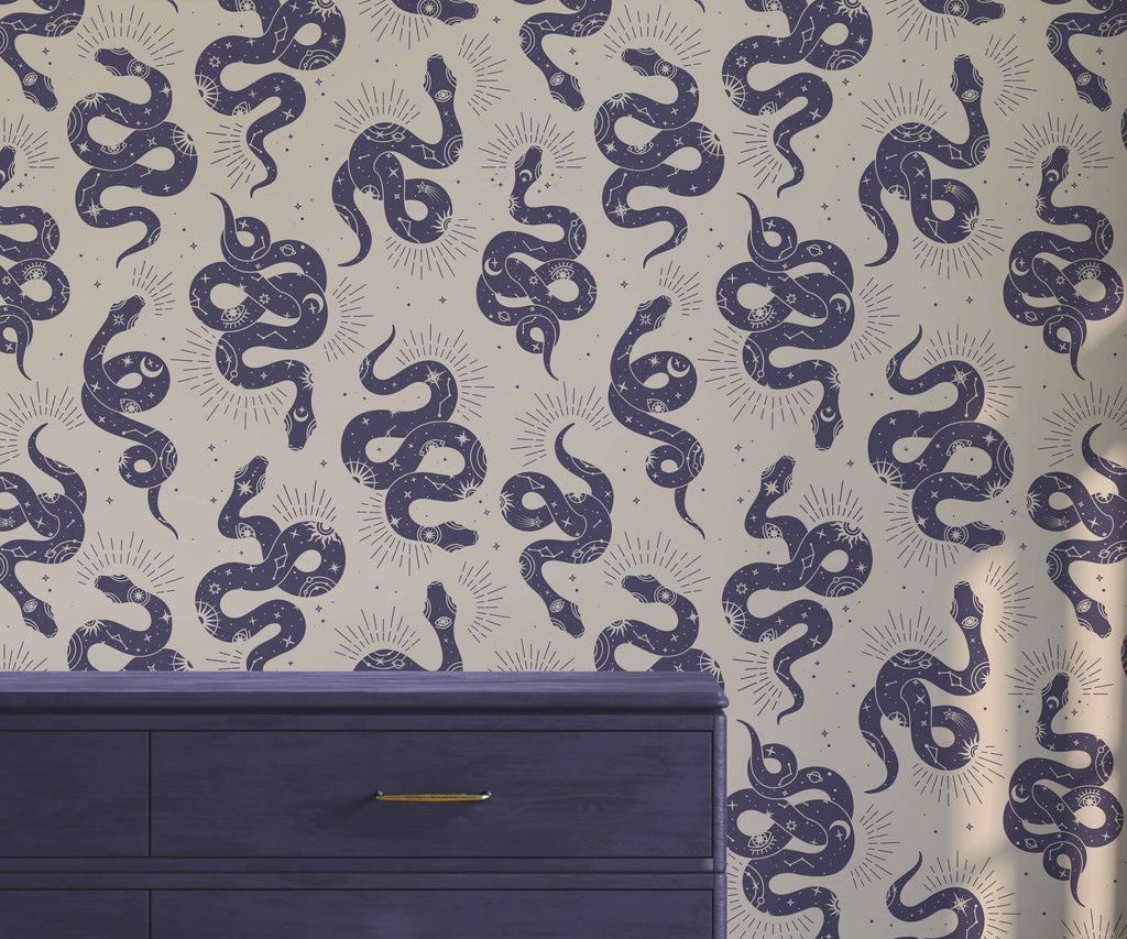 Serpens Occult Snake Wallpaper