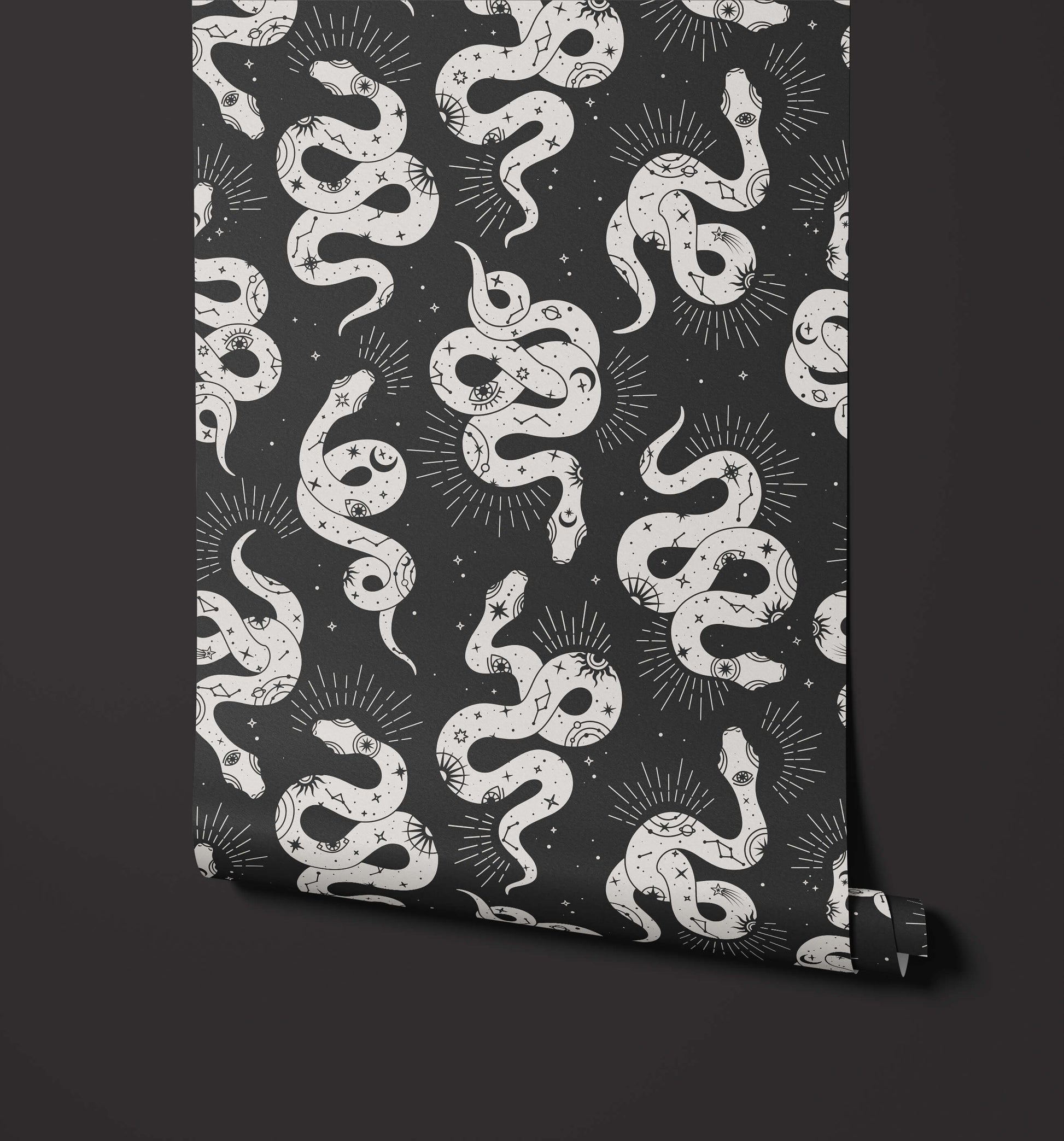 Serpens Occult Snake Wallpaper