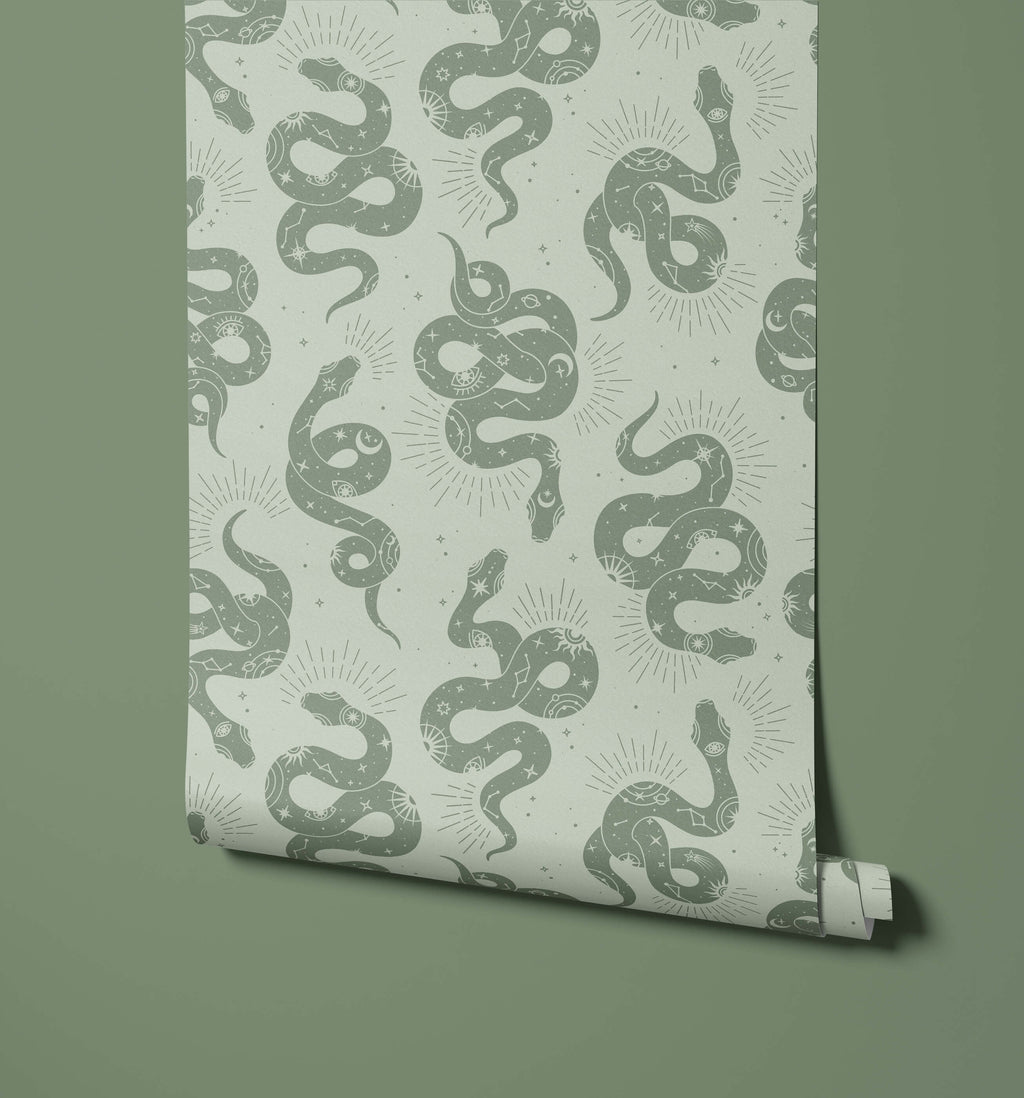 Serpens Occult Snake Wallpaper