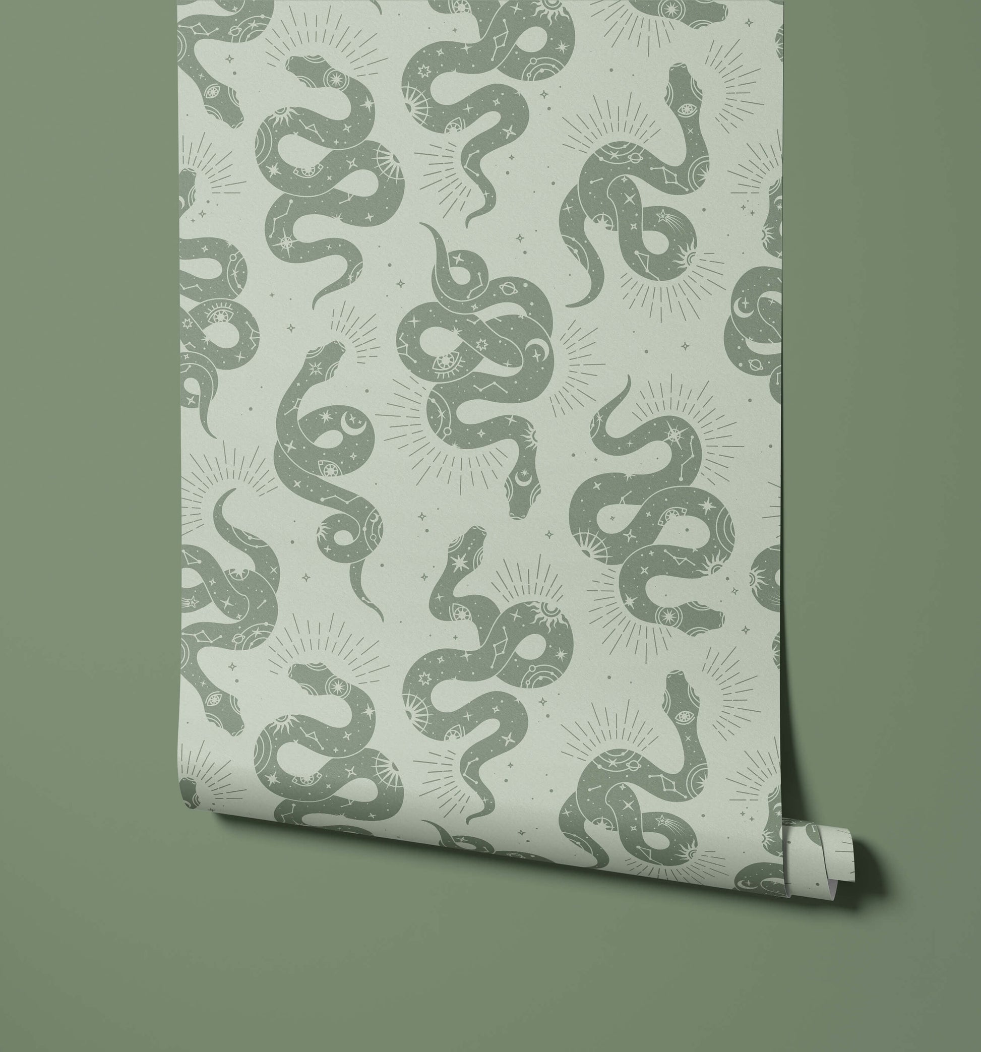 Serpens Occult Snake Wallpaper