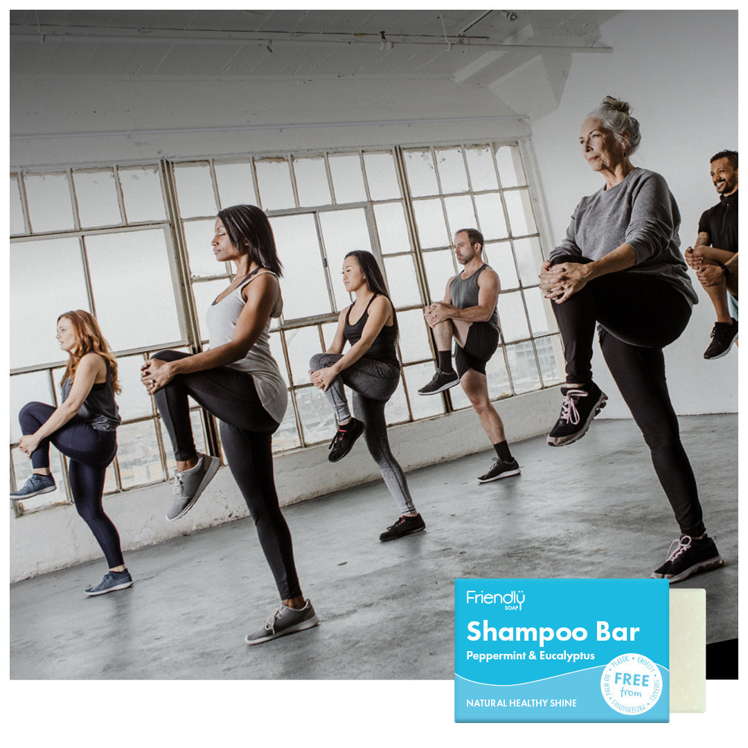 Peppermint and Eucalyptus Shampoo Bar