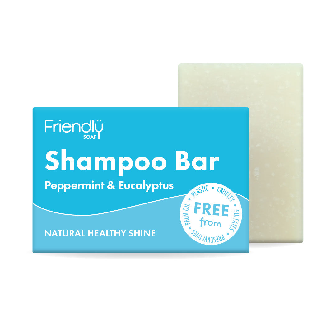 Peppermint and Eucalyptus Shampoo Bar