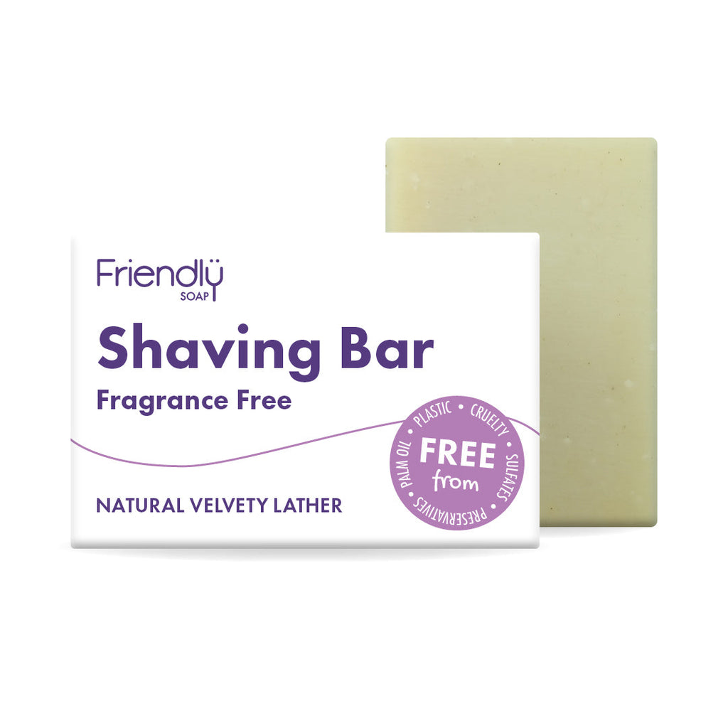 Fragrance Free Shaving Bar for Sensitive Skin