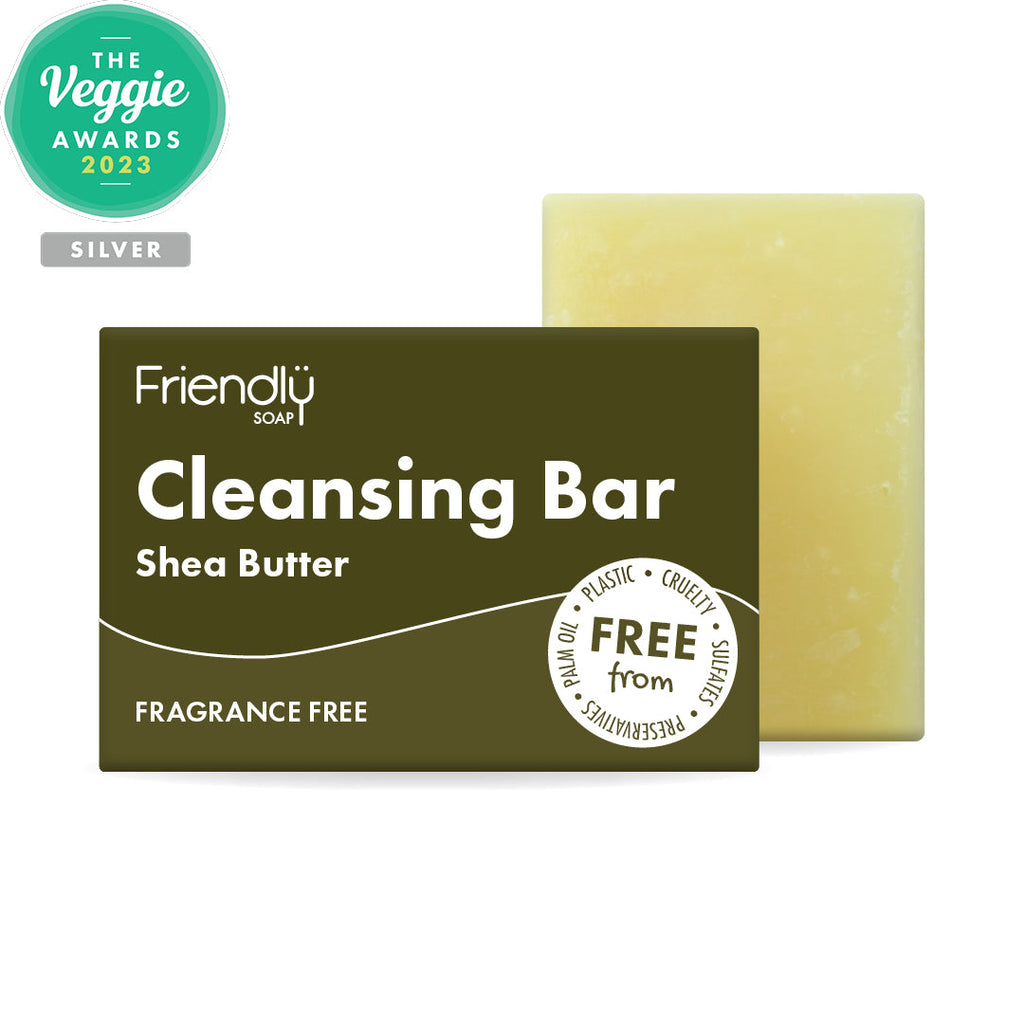 Shea Butter Cleansing Bar Fragrance Free