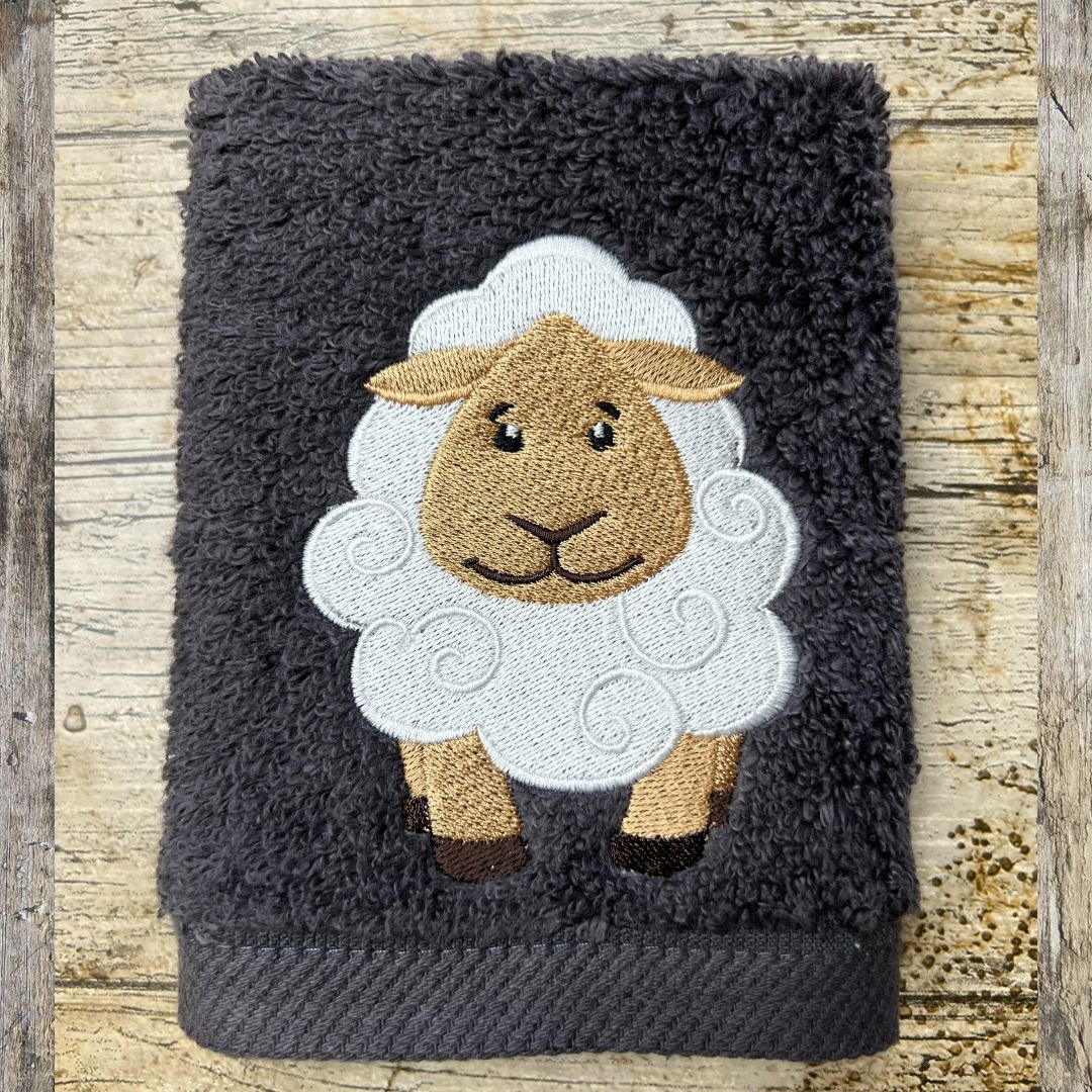 Sheep Face Cloth in 10 Colours