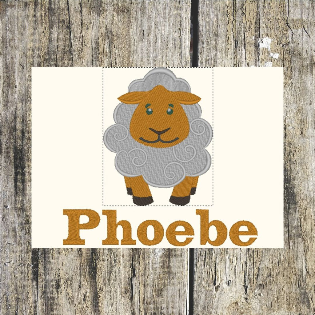 Personalised Sheep Towels in 100 Percent Cotton