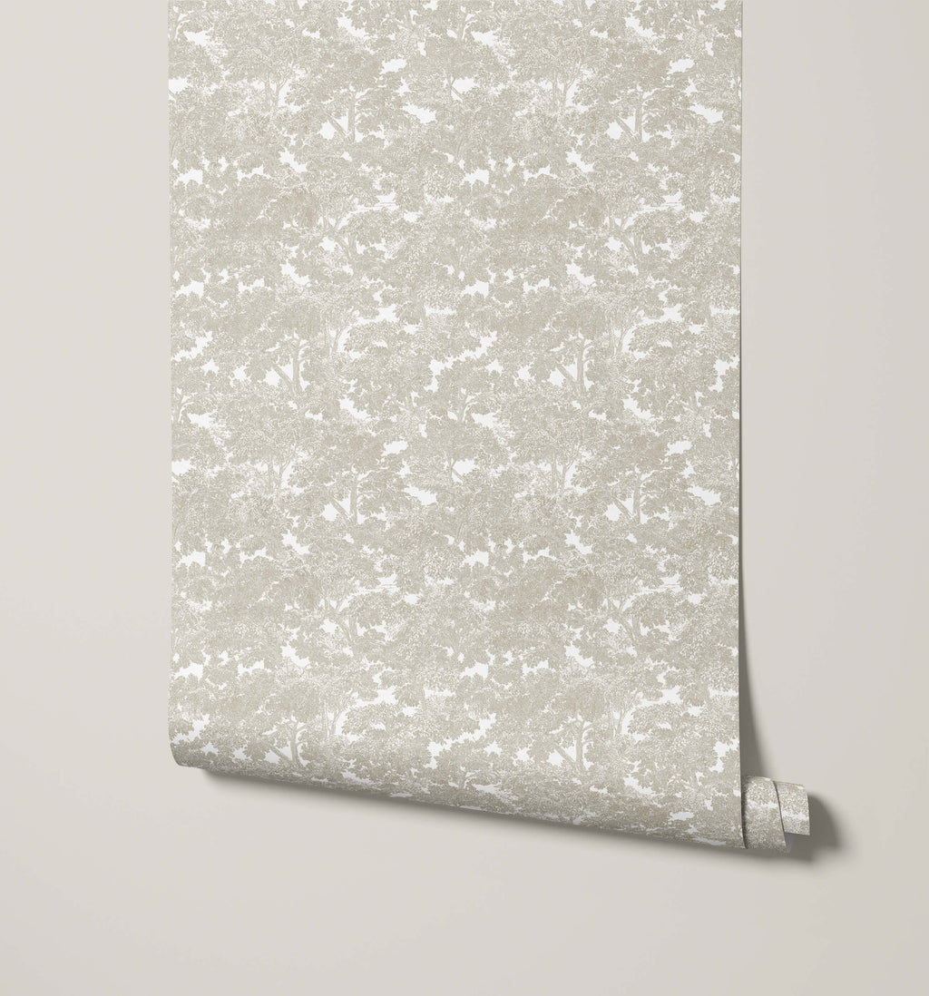 Sherwood Tree Pattern Wallpaper