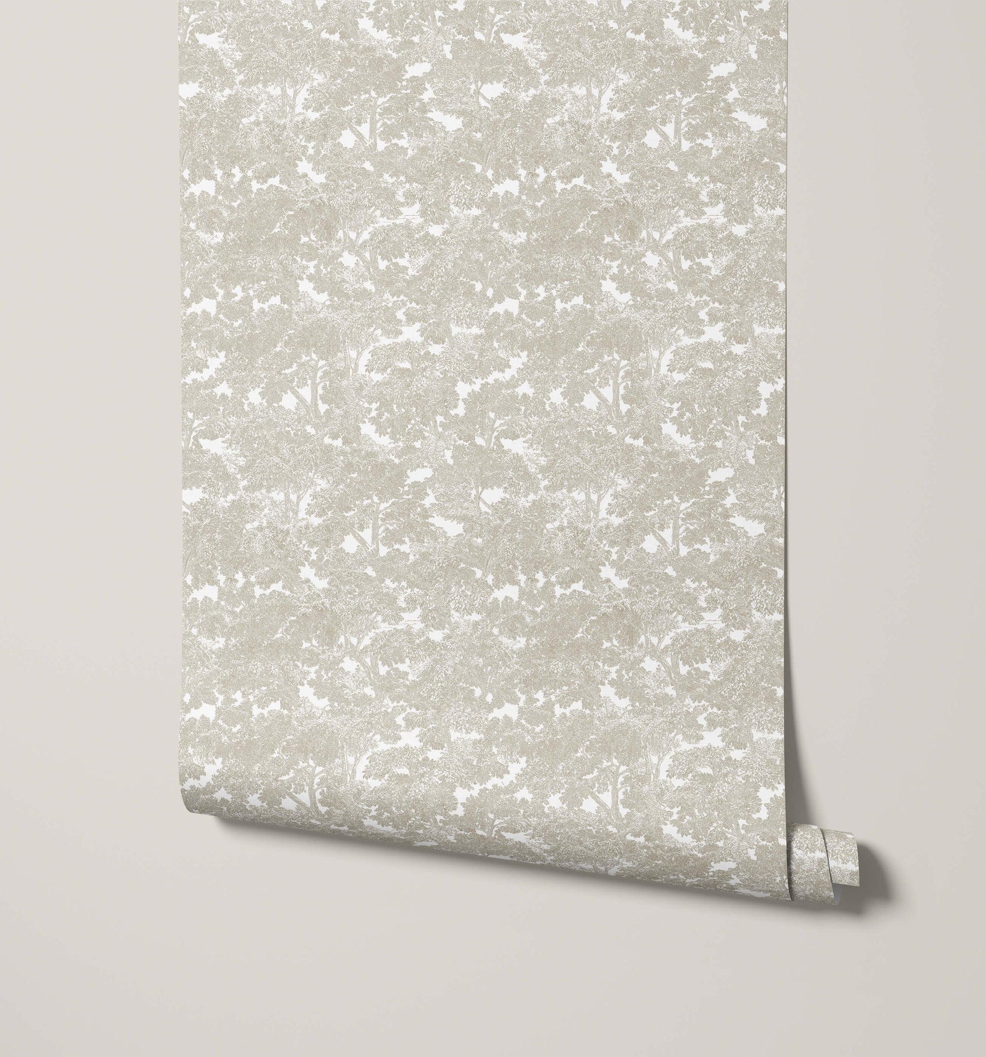 Sherwood Tree Pattern Wallpaper