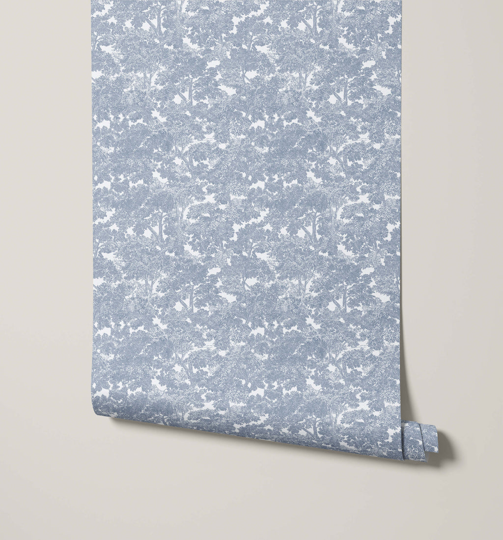 Sherwood Tree Pattern Wallpaper