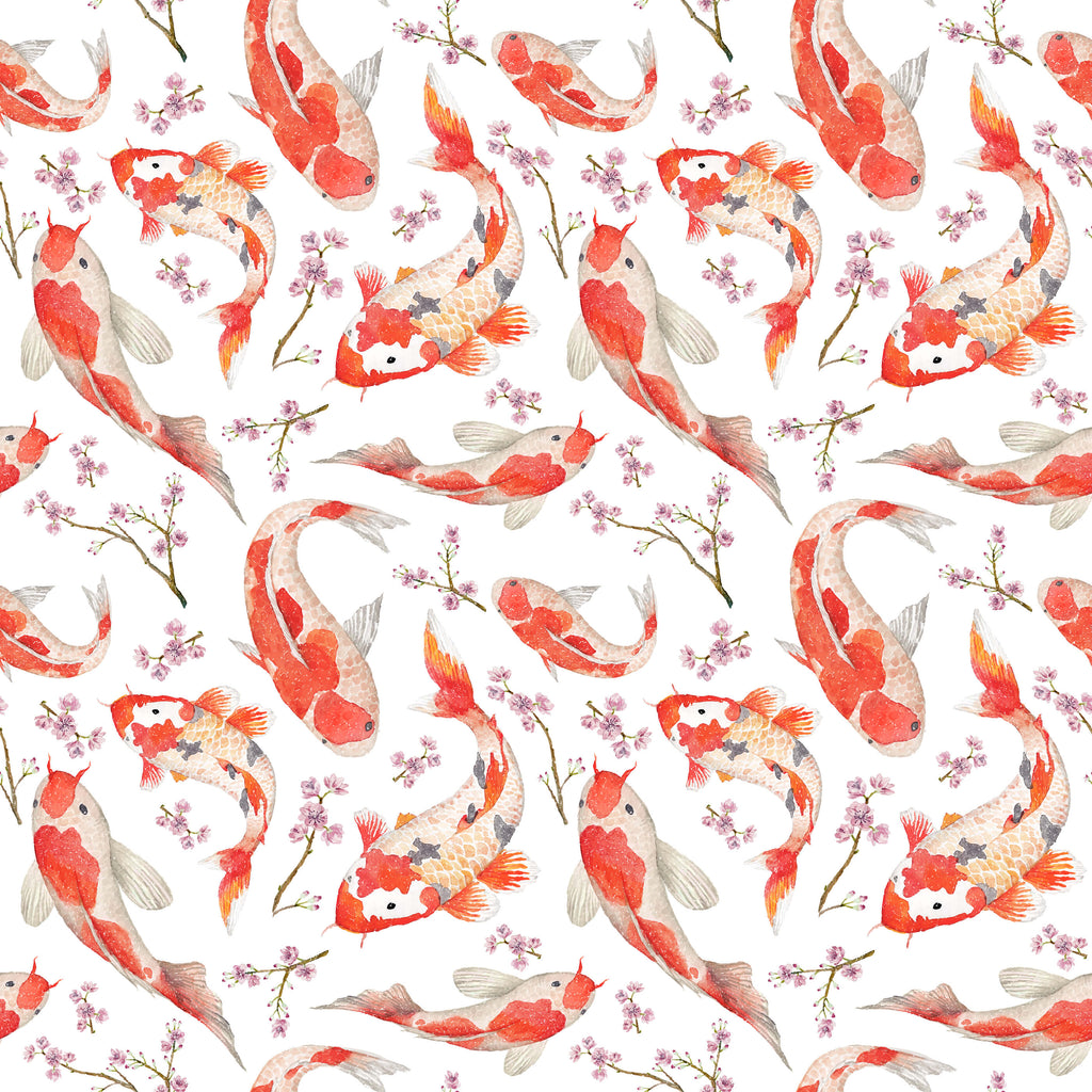 Red Koi Wallpaper Shinji