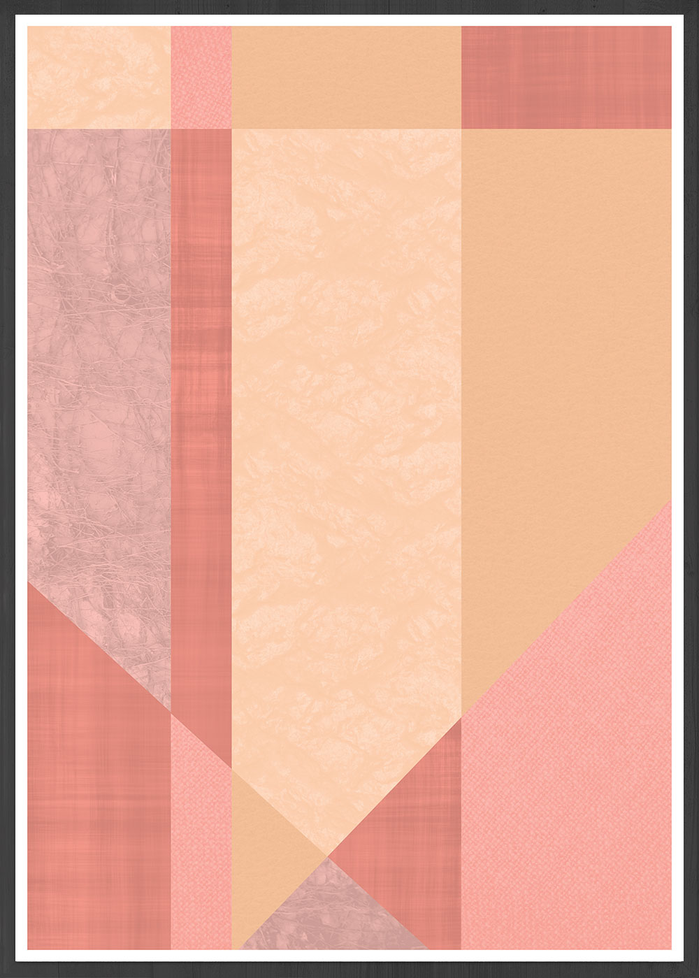 Geometric Abstract Art Print Shrine