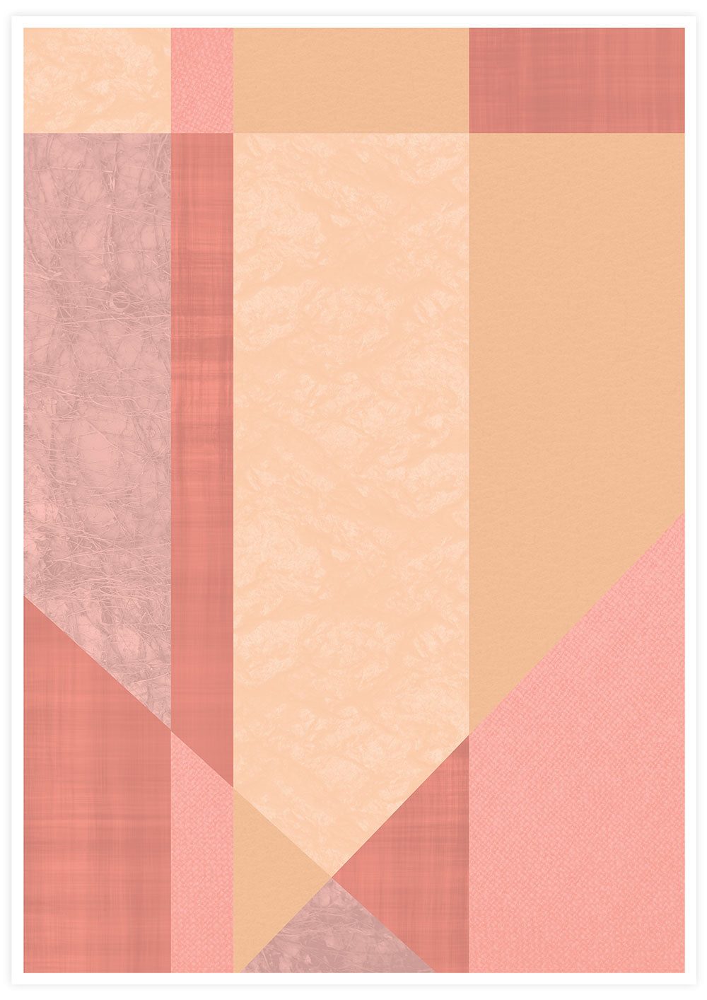 Geometric Abstract Art Print Shrine