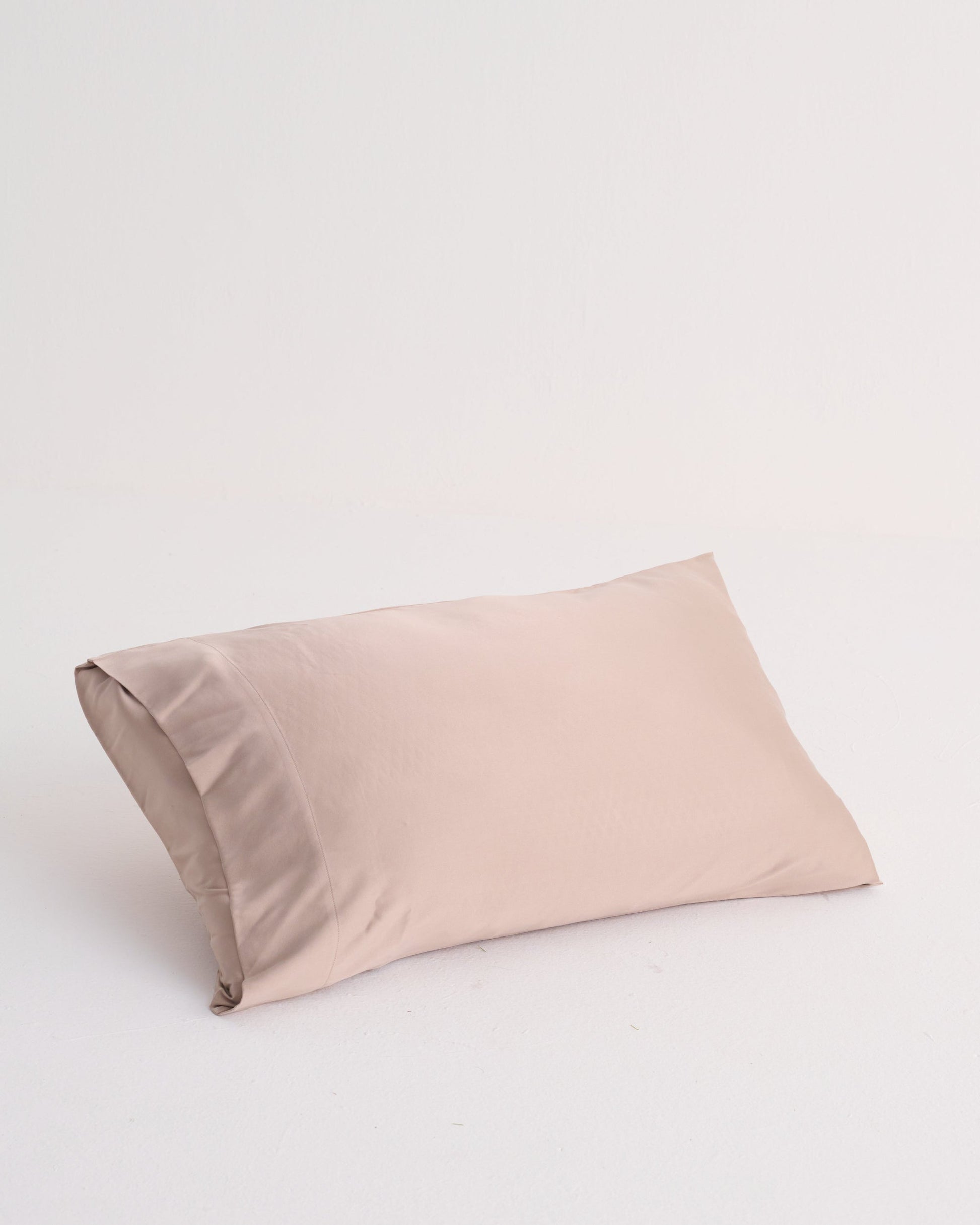Soft Beige Silk Pillowcase for Hair and Skin