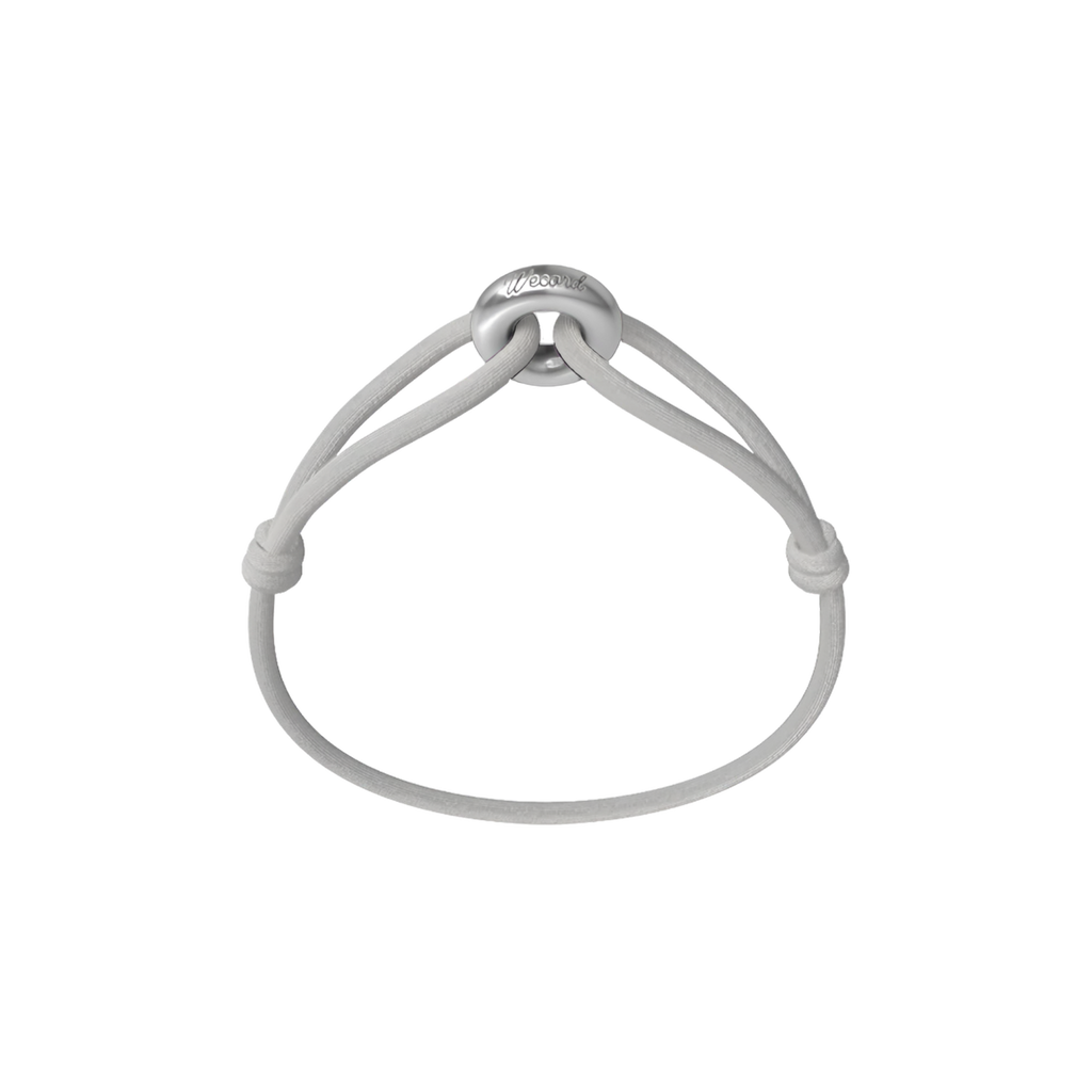 Silver Soho Cord Bracelet