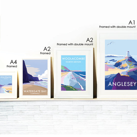 Daymer Bay Travel Poster