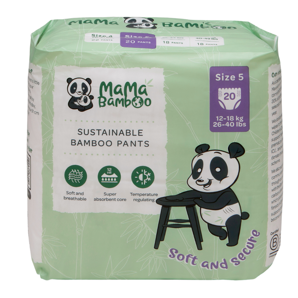 Sustainable Bamboo Pull-Up Nappy Pants