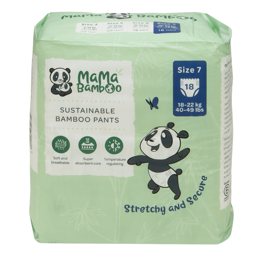Sustainable Bamboo Pull-Up Nappy Pants