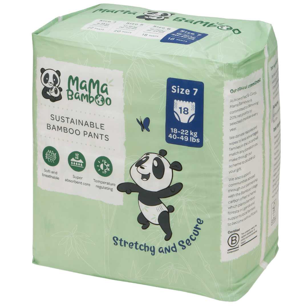 Sustainable Bamboo Pull-Up Nappy Pants