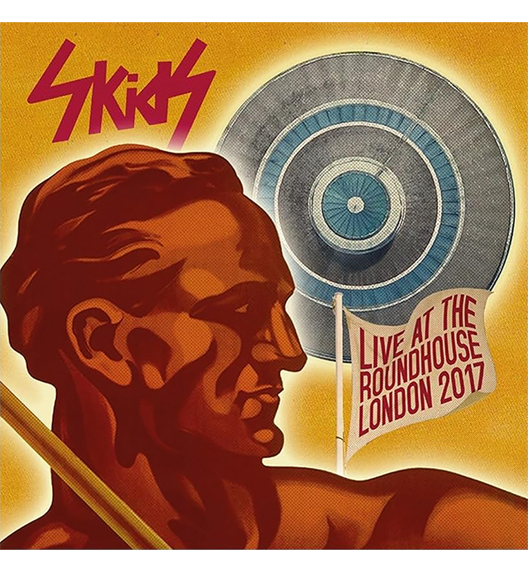 Skids Live at the Roundhouse London 2017 Double LP Clear Vinyl