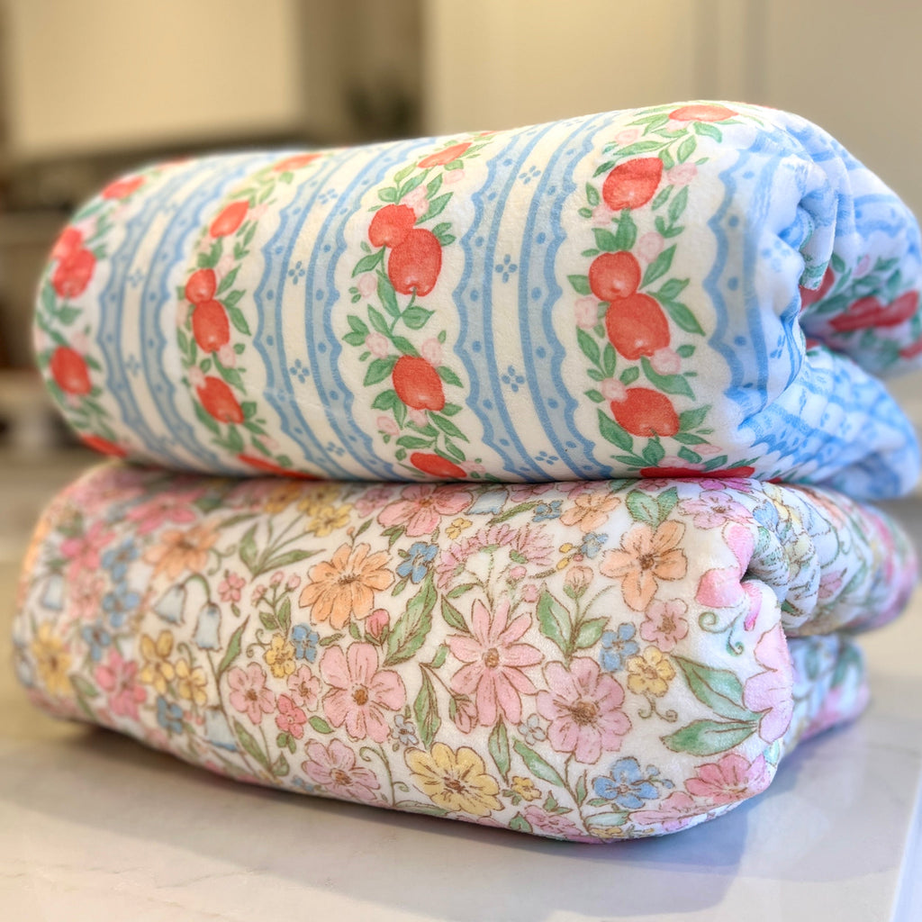 Pastel Petal Snuggle Blanket for Dogs