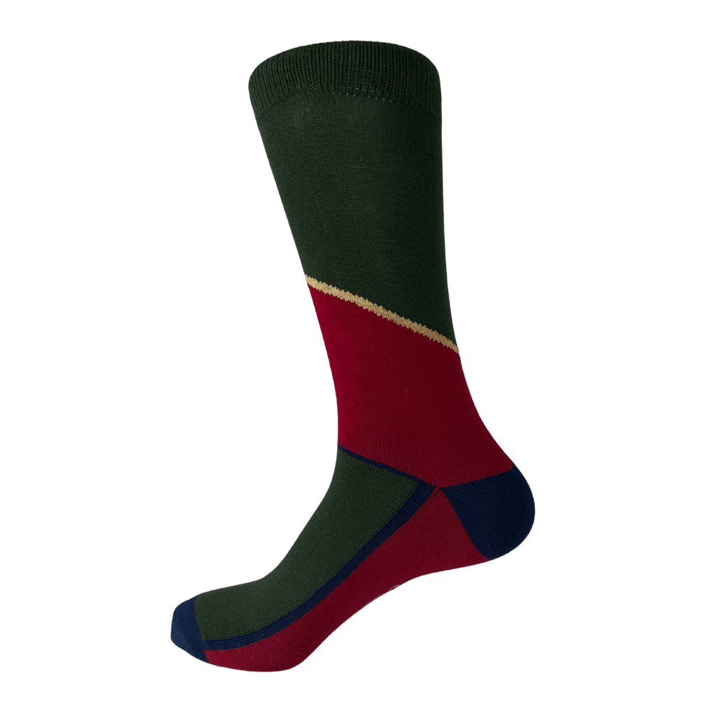 Asymmetric Colour Block Socks Gift Box, 3 Pairs