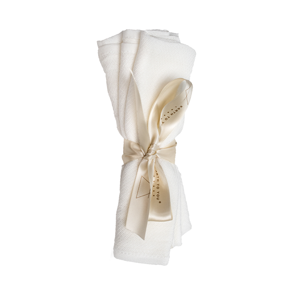 Pack of 4 Bamboo Muslin Face Cloths