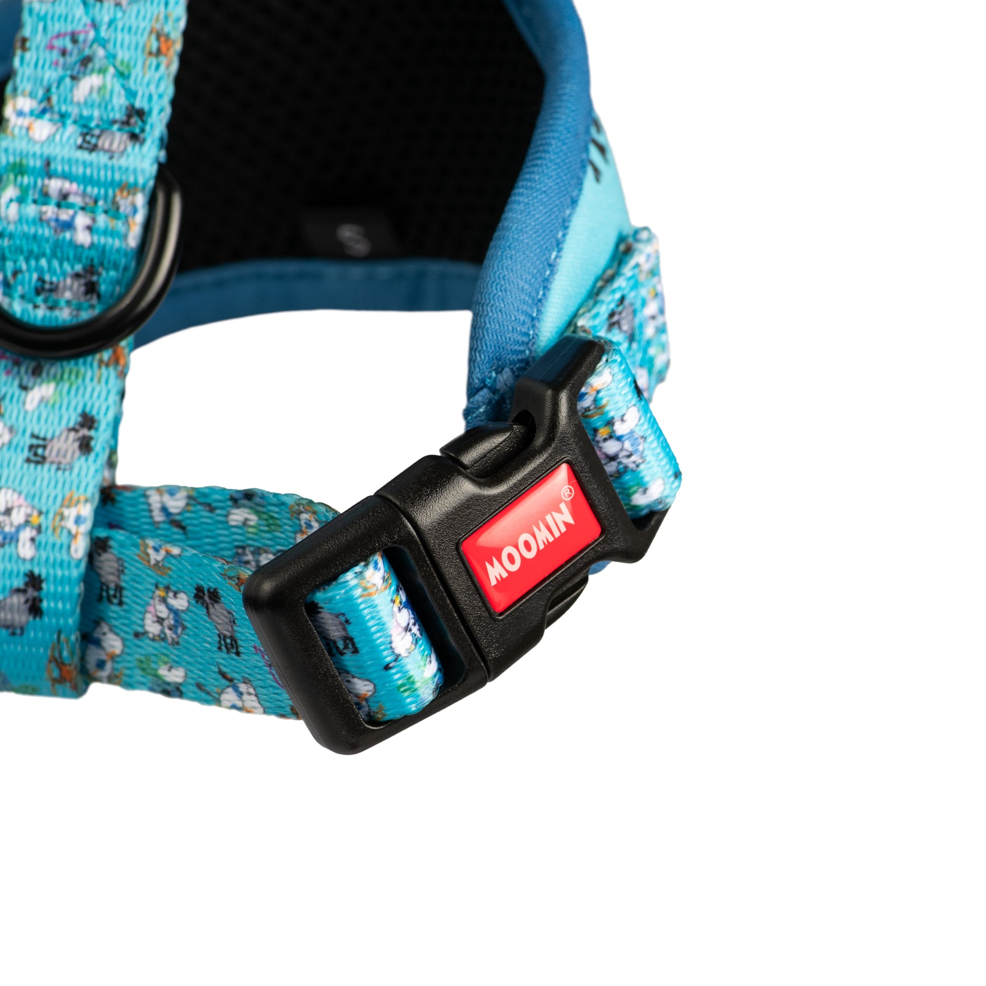 Blue Holiday Moomins Padded Dog Harness