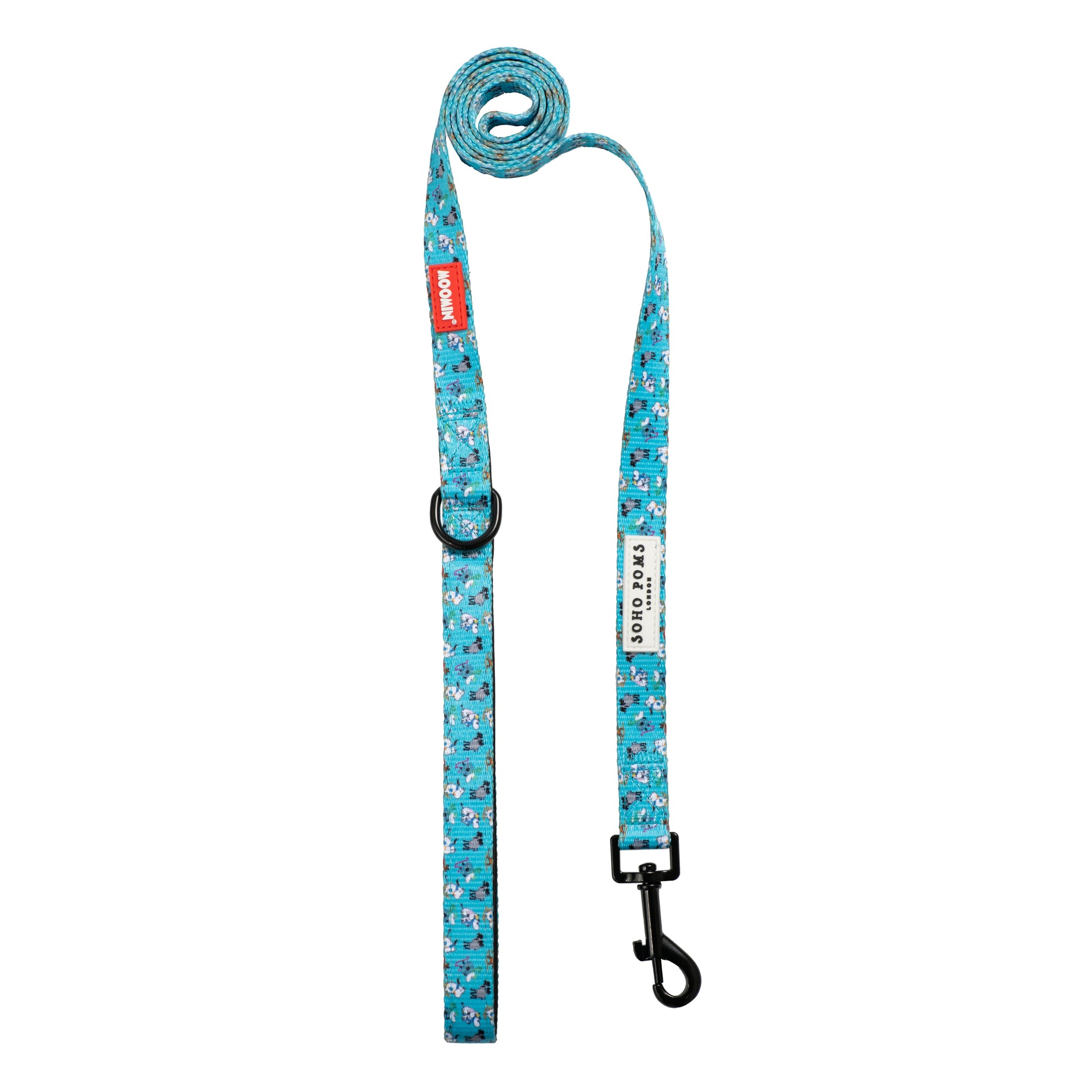 Moomins Blue Holiday Dog Lead