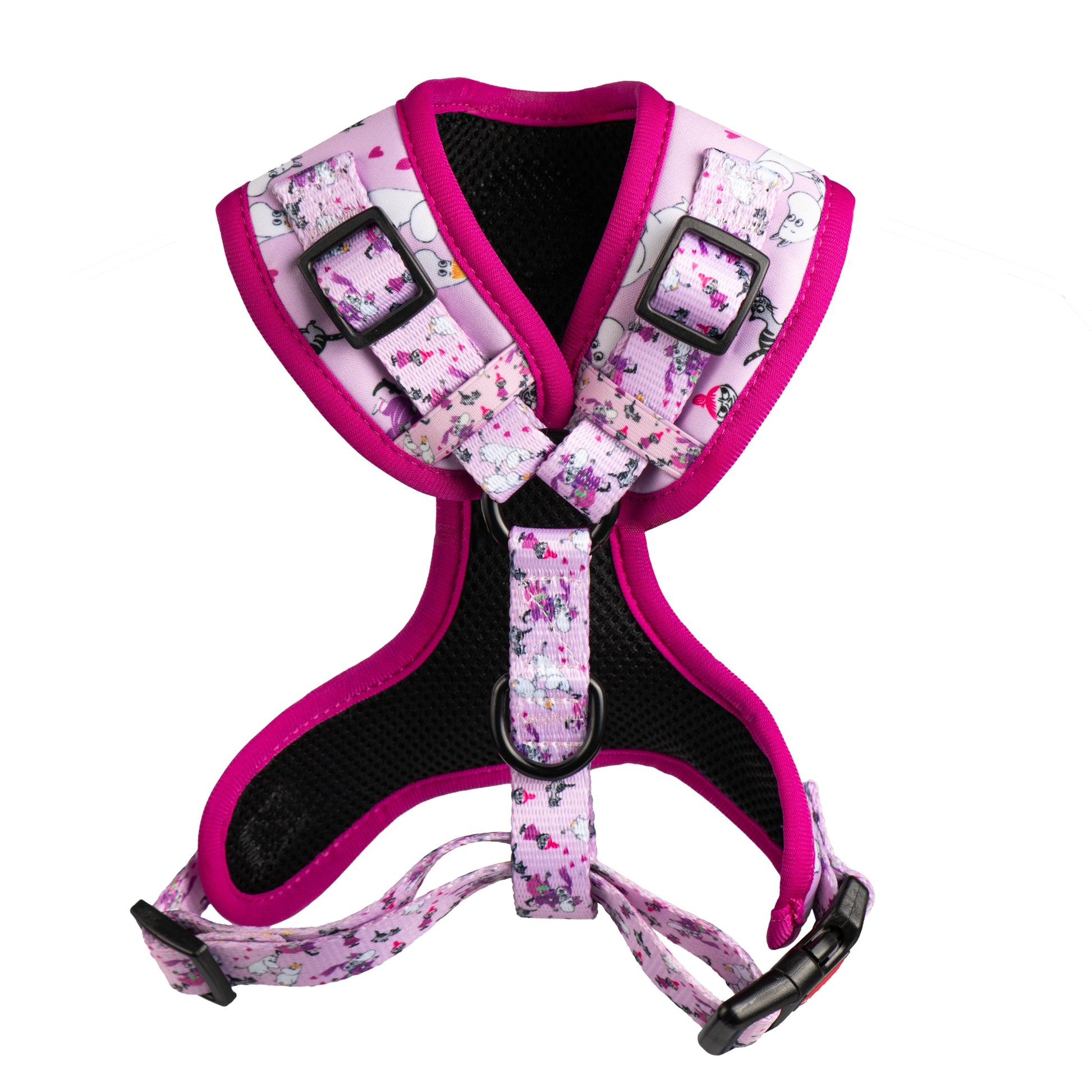 Pink Champagne Moomins Padded Dog Harness