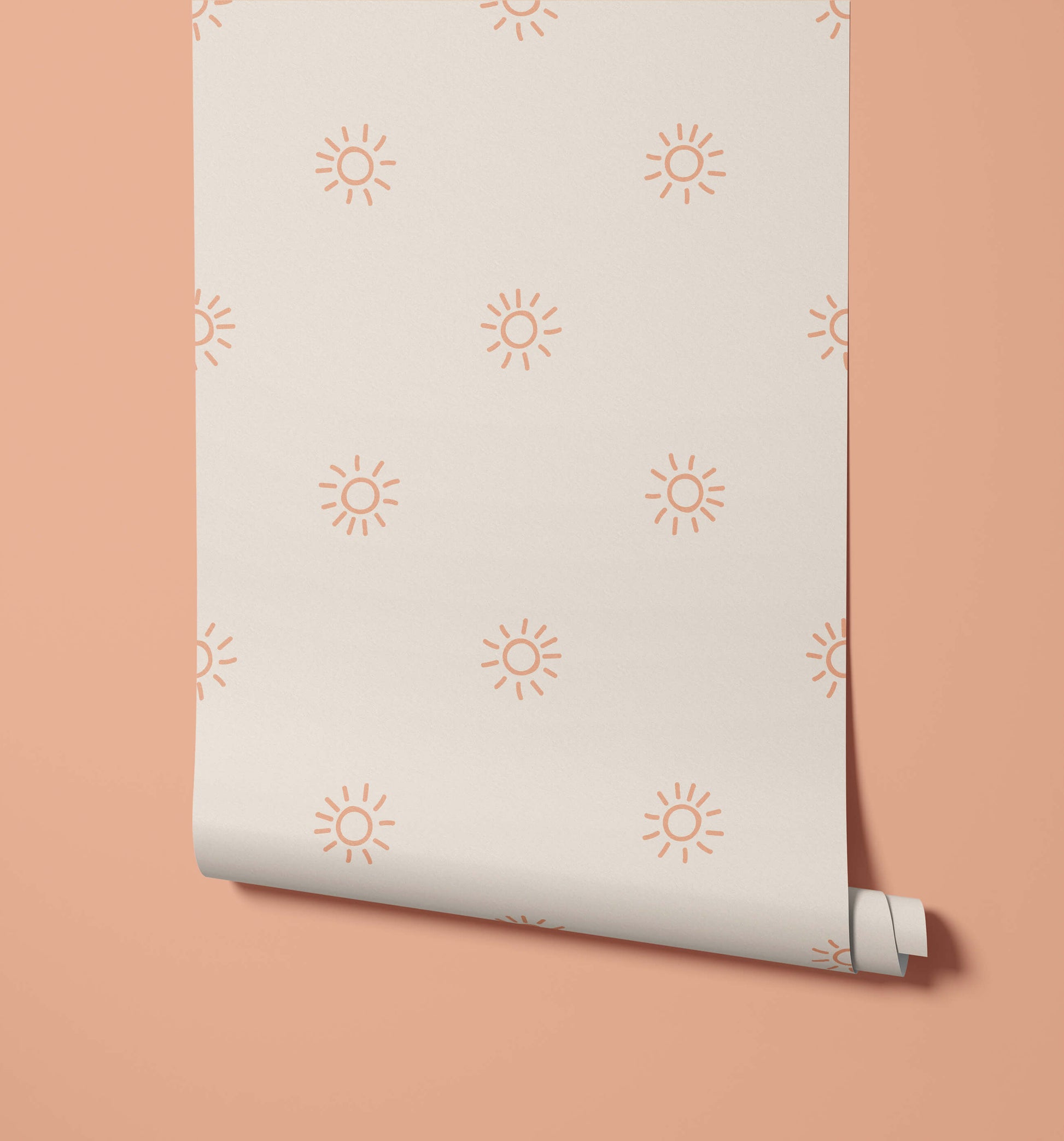 Sol Sun Pattern Wallpaper