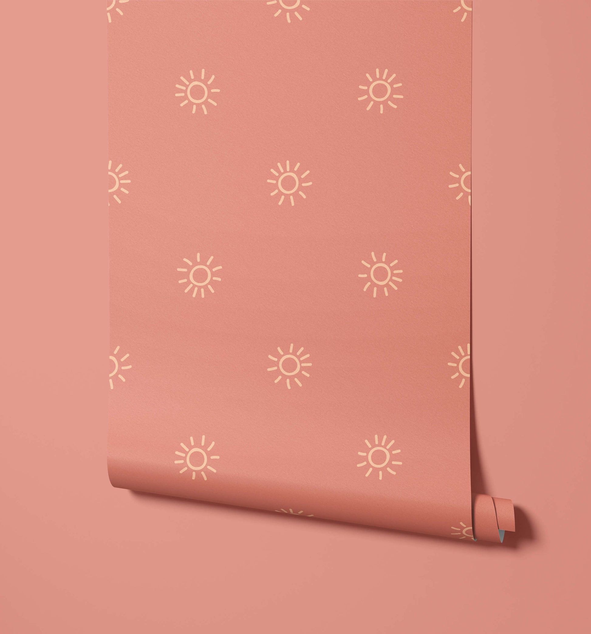 Sol Sun Pattern Wallpaper