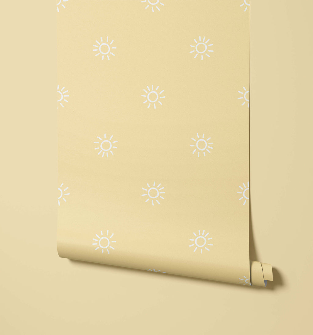 Sol Sun Pattern Wallpaper