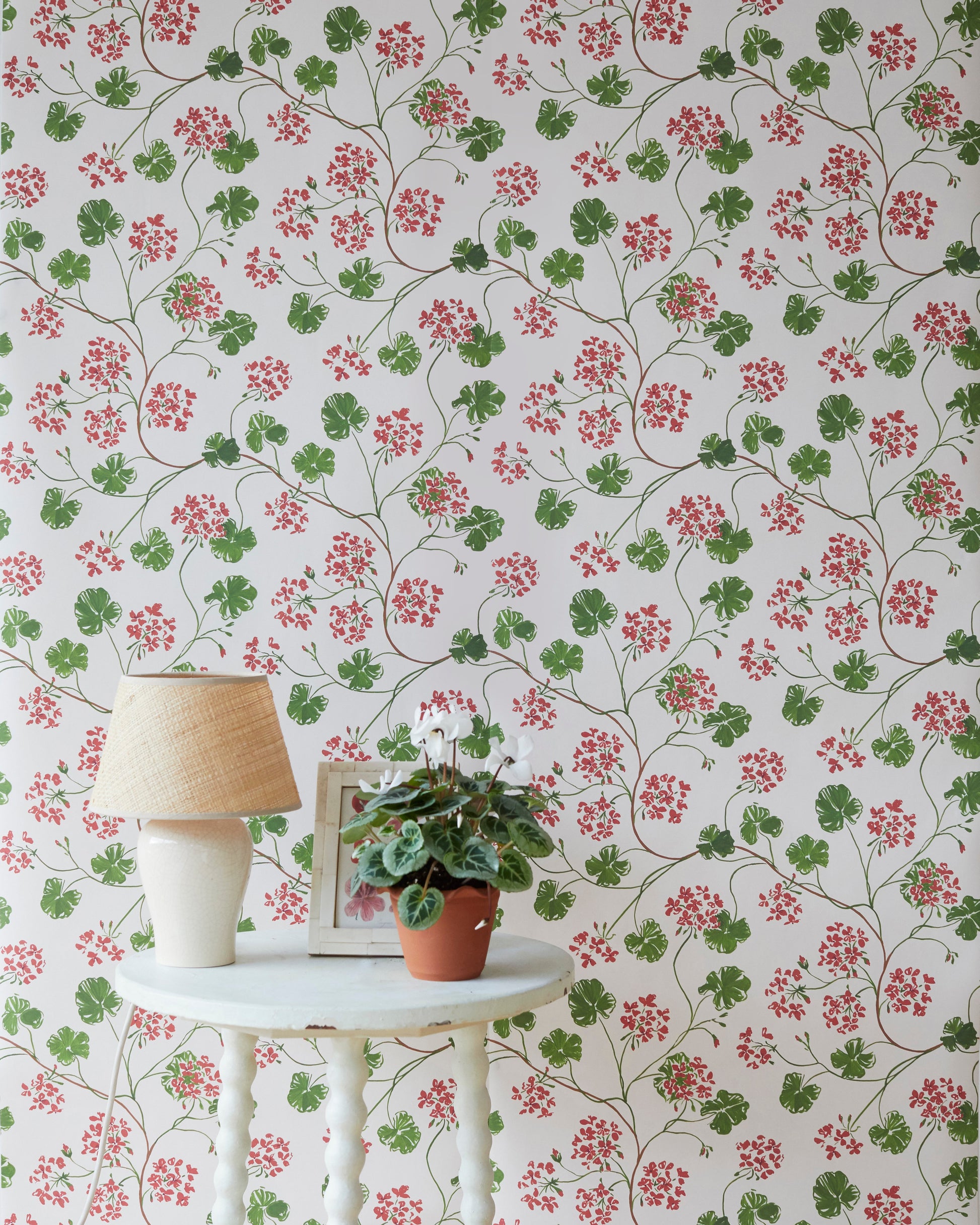 Geraniums wallpaper - original