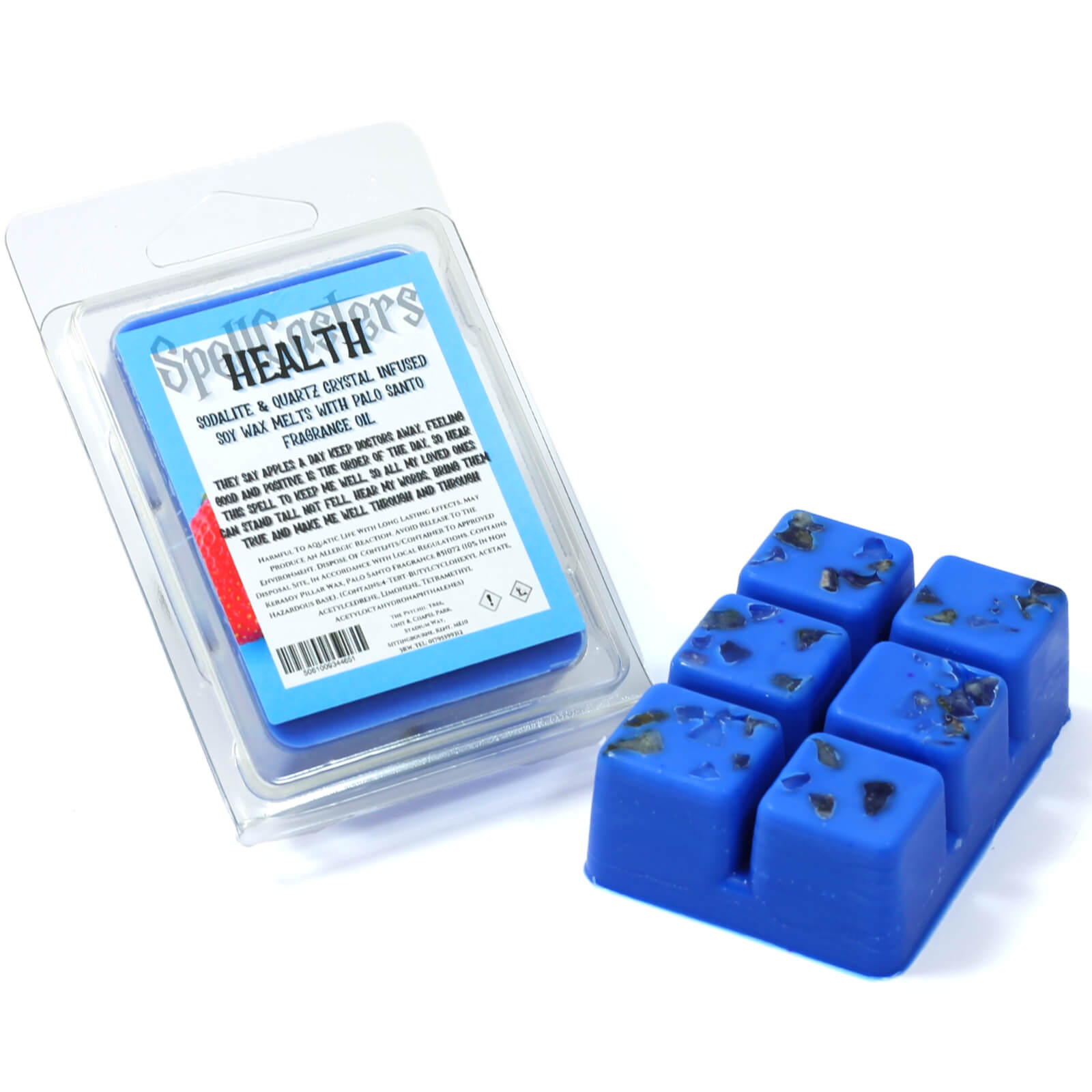 Crystal Infused Scented Wax Melts for Health and Wellness