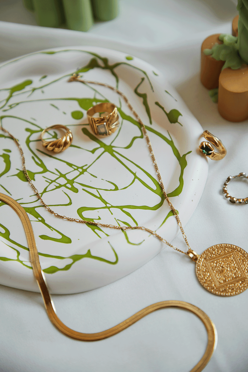 Irregular Handmade Jewellery Tray