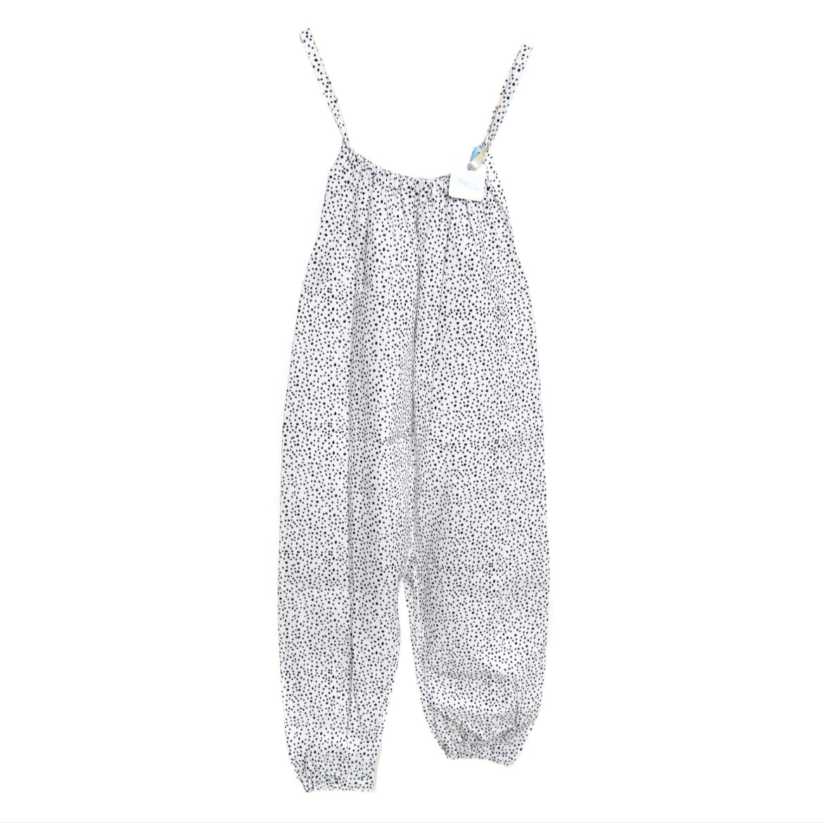 Monotone Dalmatian Cotton Romper for Babies and Children