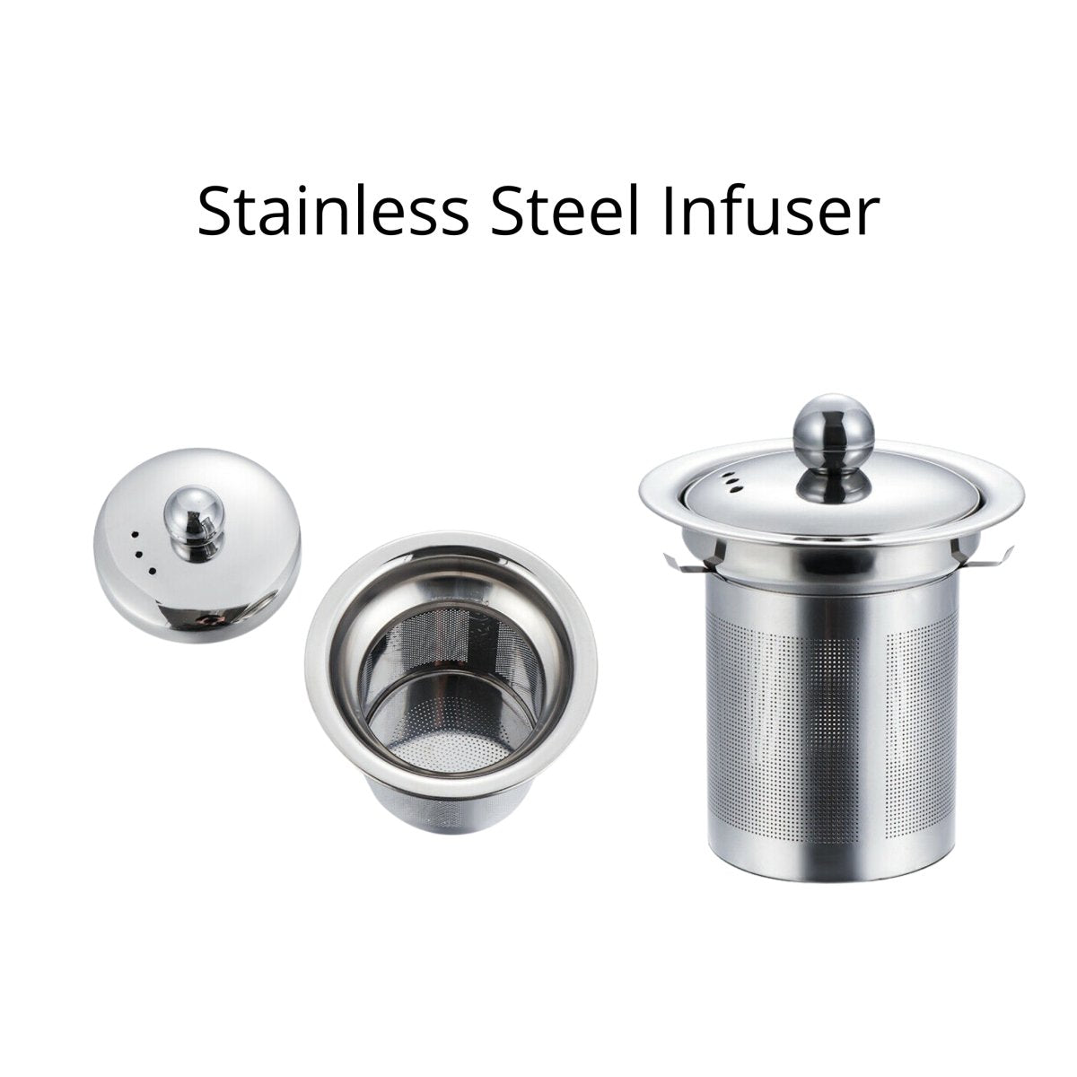 Glass Teapot with Infuser 600ml