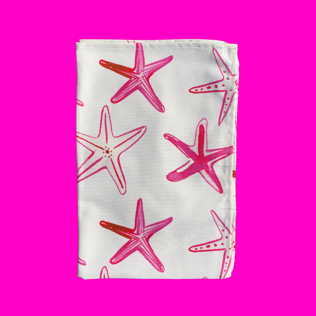 Oh So Bright Starfish Tea Towel
