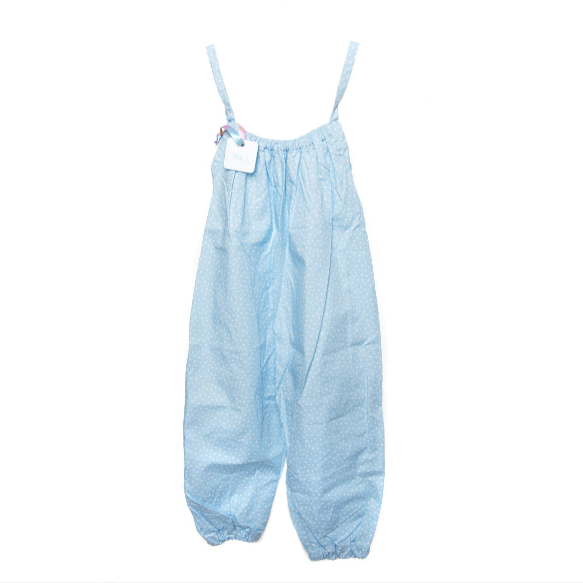 Blue Stars Cotton Romper for Kids